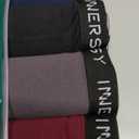 INNERSY Men's Big and Tall Boxer Briefs Cotton Moisture Wicking Underwear 4-Pack (Dark Retro)