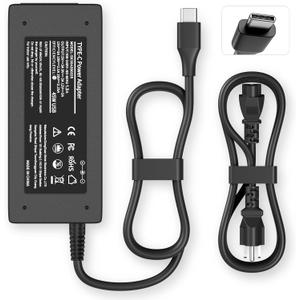 USB C Laptop Charger 45W Compatible with hp chromebook/Spectre X360, Lenovo ThinkPad/Yoga, Dell Chromebook/Latitude, Acer, Asus, Samsung, Google Series Universal Chromebook Type C Power Cord