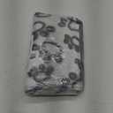 Luciphia Premium Soft Dog Blanket for Small Medium Large Dogs Washable 300GSM Fluffy Warm Fleece Puppy Cat Paw Print Pet Flannel  Grey Paw M(30"x20")