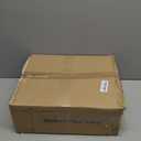 UpgradedDimmable Gold Floor Lamps for Living Room, 11W LED Bulb Included, Modern Standing Lamp with Marble Base, Tall Pole Light with White Linen Shade for Bedroom Reading Office Corner Nursery