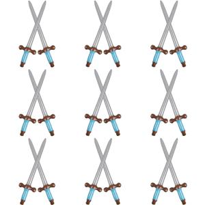 18 Pcs Inflatable Swords Inflatable Pirates Sword Pirate Party Favors for Birthday Swimming Pool Party Cosplay Halloween Costume Accessories Stage Props, 24 Inch