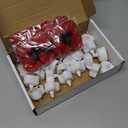 Amagic 2000 Pieces Artificial Rose Petals with 24 Heart LED Tea Lights Candles Kit, Rose Petals and Candles Set for Proposal, Anniversary, Special Romantic Night, Wedding Table Decor, Birthday