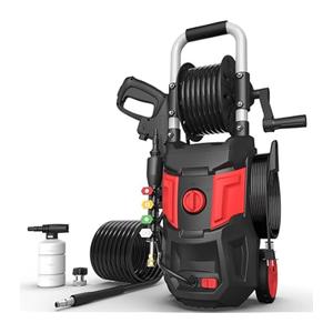 Electric Pressure Washer, 3.6 GPM 20FT Hose,35FT Power Cord 4 Different Tips Foam Cannon Power Washer
