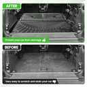 Cartist Cargo Liner for BMW X7 2019-2026, All Weather Cargo Mats for X7 Accessories, Heavy Duty TPE Trunk Mat, Car Accessories