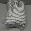 Queen Size 4 Piece Sheet Set - Comfy Breathable & Cooling Bed Sheets Set - Hotel Luxury Bedding for Women, Men, Kids, Teens, Boys & Girls - Deep Pockets, Soft, Wrinkle Free - Oeko-Tex - Grey Stripes 2