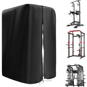 Protective Cover for Home Gym Set, 420D Oxford Gym Rack Cover for Home Exercise Equipment Set, Workout Equipment Protective, UV protection, Waterproof, Dustproof for Indoor or Outdoor