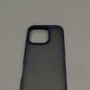 TORRAS Guardian Shockproof for iPhone 16 Pro Case, [4X Military-Grade Test Protection] Anti-Scratch DIY-Buttons Slim Thin Translucent Matte Hard Back Case for iPhone 16 Pro, Navy Blue