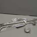 Grab Bars for Shower 2 Pack 18-Inch, Stainless Steel Anti-Slip Safety Shower Handle for Elderly Bathroom Wall Support Handicap Handicap Grab Bars for Seniors, Brushed Nickel