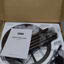 Brown Floor Lamp, Modern Stepless Dimmable Standing Lamp with Remote Control, 22W 3000-6000K LED Rotatable Floor Light Uplighter Stand up Lamp Tall Lamp for Living Room Bedroom Office