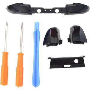 1 Set LB RB LT RT Bumper Trigger Buttons Repair Kit Controller Bumper Replacement with Screwdrivers Compatible with Xbox One S Controller