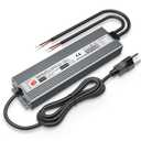 LED Driver 400W Waterproof Power Supply IP67 Transformer, Adapter Converter AC 100V-265V AC to 12V DC 33.3A Low Voltage Output with 3-Prong Plug for LED Light, Computer Project, Outdoor Use