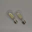 Vintage LED Dimmable Edison Light Bulbs 100W Incandescent Equivalent, 8W 1200Lumens, E26 Base LED Filament Bulb, 5000K Daylight White, ST64/ST21 Antique Clear Glass for Home, Reading, Bathroom, 4-Pack