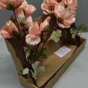 6Pcs Fake Poppy Artificial Flowers Pink Faux Silk Spring Flowers with Long Stems for Bridal Wedding Bouquets Floral Arrangements Centerpiece Table Home Party Decorations (Pink)