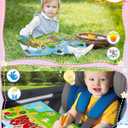 3 x 3 Pack Reusable Sticker Book for Toddlers 2-4 Years, Toddler Sticker Book for Kids, Toddler Activities Crafts Preschool Learning Travel Toys Birthday Gifts for Boys Girls Ages 1-3, 2-4, 3-5