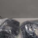 Voodonala for Toyota 4Runner 2014-2024 Rear Tail Lamp Cover Smoke Black Brake Warning Lamp Cover Compatible with Toyota 4Runner 2014-2024(2Pcs/set,Smoke Black,ABS)