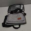 Femuar Lunch Bags for Women/Men, Insulated Lunch Bag for Work Office Picnic - Lunch Cooler Bag Leakproof Lunch Box with Adjustable Shoulder Strap - Grey(8.7L) (Medium Size)