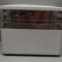 ARSTPEOE 3-Tier Medicine Organizer - Portable Medicine Cabinet with Plastic Handle, Multipurpose Medical Box, Pill Organizer, Empty First Aid Kit for Home