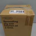 BELLA 1.7 Liter Glass Electric Kettle, Quickly Boil 7 Cups of Water in 6-7 Minutes, Soft Red LED Lights Illuminate While Boiling, Cordless Portable Water Heater, Carefree Auto Shut-Off, White