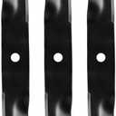 TCU30315 Mower Blades Compatible with John Dee re 48" Deck 7G18 7H17 Z920A, TCU14939 Blades for F687 Z910A, Replace M136194 TCU14939 M136185, 3 Packs