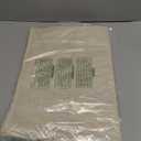 Homaxy Faux Leather Heat Resistant Placemats for Dining Table Set of 12, Waterproof Wipeable Washable PU Table Mats, Easy to Clean Anti-Slip Place Mats, 11.8" x 17", Beige