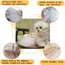 Dog Dress Wedding Outfits, Princess Lace Tutu Strappy Skirt for Female Puppy Small Medium Dogs Girl Cats Costume (Strappy Dress, X-Small)