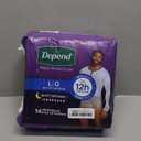 Depend Night Defense Adult Diapers, Incontinence Underwear for Men, Disposable, Overnight, Large, Grey, 14 Count
