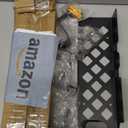 Wall Mount Bracket Compatible for PS4 Slim,PS4 Slim Wall Mount Holder with Detachable 2 Controller Holder & Headphone Hanger,Mount on The Wall or The Back of The TV