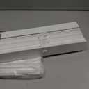 LazBlinds 2-inch Cordless Faux Wood Blinds with Royal Valance, Room Darkening Horizontal Window Blinds, Inside Mount Blinds for Windows - Fit for Window 23" W x 36" H - White
