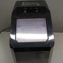 Aeitto Nugget Ice Maker Countertop, 55lbs/Day, Large Capacity Chewable Ice Maker, Rapid Ice Release in 5 Mins, Self-Cleaning with Stainless Steel Housing Ice Machine for Home Office and Party, Silver