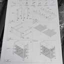 Refrze Shoe Rack for Front Door Entrance, 4 Tier Height-Adjustable Metal Shoe Rack, Sturdy Wooden Top and Tiltable Steel Frame Heavy Duty Shoe Organizer for Bathroom,Bedroom,KitchenInclude Hook (4-Tier (11.8"D x 29.1"Wx 30.7"H), Brown + Black)