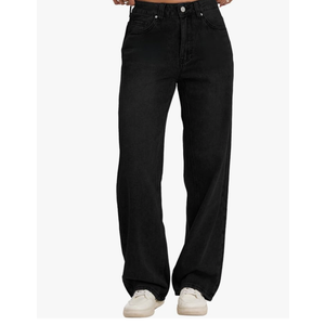 Straight Leg Jeans for Women Casual Washed Vintage Loose Fit Boyfriend Jeans Denim Pants, Size 8