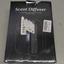 Hotel Collection Diffuser, 3000 Sq.Ft of Coverage, Scent Diffusers for Home Large Room, Office Waterless Essential Oil Diffuser (Black)