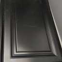 Art3d 12-Pack Drop Ceiling Tiles 2x4 Ft, PVC Decorative Ceiling Covering Panels for Basement Kitchen Bathroom, 24x48 Inch, Cover 96 Sq. Ft, Smooth Black