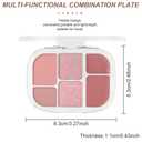 3 x All-in-One Makeup Palette  High Pigment Contour, Blush & Eyeshadow  Matte & Shimmer Finishes  Long-Lasting, Blendable & Lightweight  Professional & Daily Makeup Kit (02#, (Pack of 1))