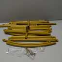 Metal Arch Backdrop Stand 7.2FT Gold Wedding Balloon Arched Backdrop Stand Square Arch Frame for Birthday Party Bridal Baby Shower Ceremony Decoration