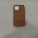 Miracase Compatible with iPhone 12 Pro Max Case, [Soft Anti-Scratch Microfiber Lining], Liquid Silicone Case Gel Rubber Shockproof Drop Protection Phone Case for 12 Pro Max, Chocolate