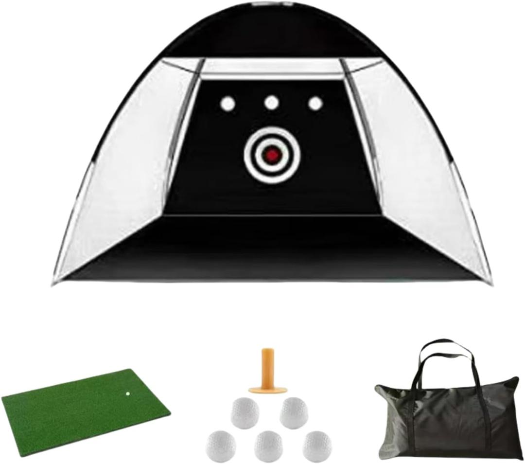 Hot Strike Cage, Swing Cut Off Outdoor Net, Practice Net (3m single grass set)
