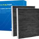 PHILTOP Cabin Air Filter, Replacement for CF11220 535i 2011-2016, 528i, 750Li, 550i, 650i, M5, 740Li, 640i, M6, 535d,Premium Cabin Filter with Activated Carbon Filter