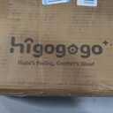 HIGOGOGO Papasan Chair Cushion with Corduroy Cover (Without Chair), 48 x 48 Inch Supportive Cushion, Overstuffed Chair Cushion,Navy