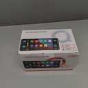 Single Din Radio Car Stereo with Wireless Apple CarPlay,Single Din Touchscreen Radio,Car Radio Bluetooth Support Android Auto,Mirror Link,Car Radio with Backup Camera GPS USB FM/AM EQ MIC (Black)