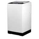 BLACK+DECKER 3.0 Cu. Ft. Portable Washer, 26.5 lb. Capacity Washing Machine, 6 Cycles, Quick Connect Sink Adapter and Drain Hose Included, Transparent Lid & LED Display, BPW30MW, White