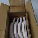 TheTerra Ceramic Dinnerware Sets for 4, 12 Pieces Porcelain Lightweight Plates and Bowls Sets, Scratch Resistant Dish Set, Oven & Microwave & Dishwasher Safe, Beige