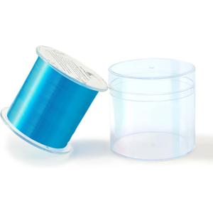 KONMAY Monofilament Fishing Line, High Strength, Abrasion Resistance and Low Memory Mono Line for Fishing and Crafting (3.0LB, Blue)