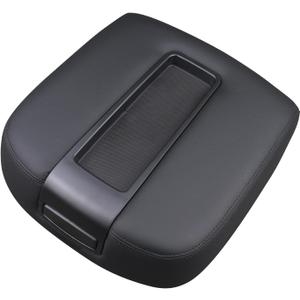 Floor Center Console Armrest Lid Assembly Black Compatible with 2007-2014 Chevrolet Chevy Avalanche Silverado Suburban Tahoe GMC Sierra Yukon XL Replaces 15217111