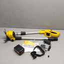 Tucssarg Cordless Weed Wacker Electric Grass Trimmer with 21v 4000mah Battery Powered Weed Trimmer Lightweight Lawn Edger Tool for Small and Medium Garden and Yard Lawn