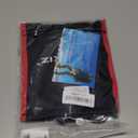 Cimkiz Crampons Ice Cleats Traction Snow Grips for Boots Shoes Women Men Anti Slip 19 Stainless Steel Spikes Safe Protect for Hiking Fishing Walking Climbing Mountaineering (X-Large, Black)