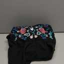 Women's Plus Size Western Dress Floral Boho Holiday Dresses Cowgirl Outfits Country Flowy Fall Mini Dress (4X-Large Plus)