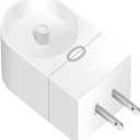 2 in 1 Wall Charger for Philips Sonicare Electric Toothbrush, Electric Toothbrush Wall Charger Base for Philips Sonicare HX6100/ HX3000/ HX6000/ HX8000/ HX9000 Series (White)