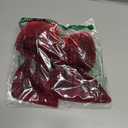 STOBAZA Large Red Velvet Bow Pendant Wall Hanging Festive Home Party Decor Elegant Christmas Wreath Bow Ornaments for Outdoor Indoor Display