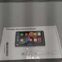 2026 Enhanced Carplay Screen for Car - 7" HD Portable Carplay & Android Auto with Bluetooth, HD Backup Camera, GPS Navigation, Siri, FM Radio, AUX, and Mirror Link  Compatible with All Vehicles